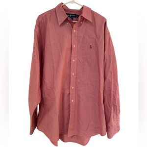 RALPH LAUREN Blake 100% cotton button down shirt men’s XL